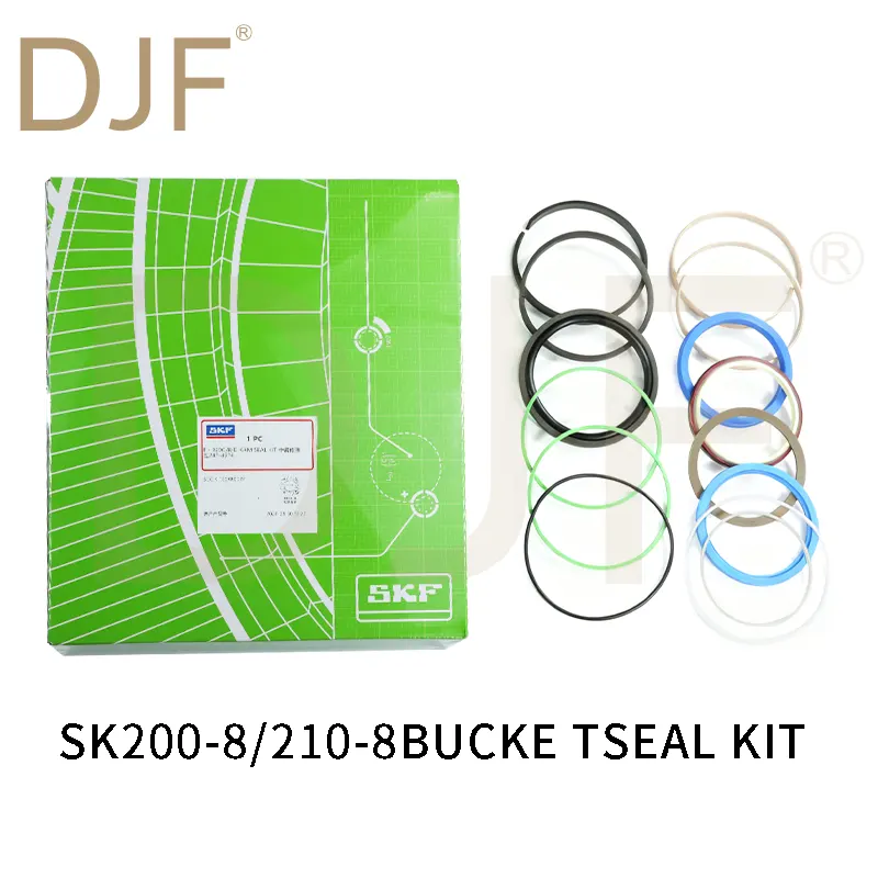 YN01V00153R300 Bucket Cylinder Seal Kit for Kobelco Excavators SK200-8 SK210-8 Hydraulic Repair
