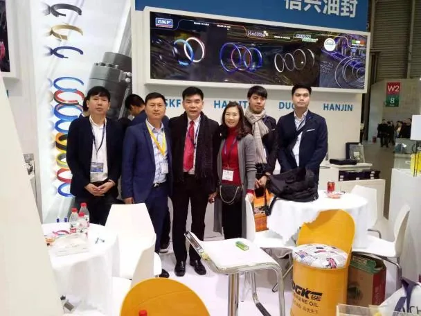 DJF Seal team at Bauma China 2018