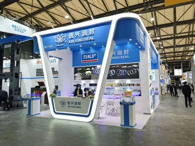 DJF Seal exhibition booth at Bauma China 2020
