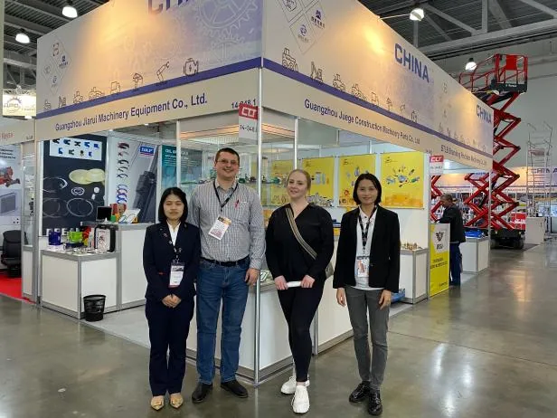DJF Seal team at the 23rd Russian construction machinery exhibition in 2023