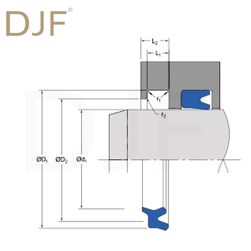 (Hallite 839) H839 Wiper Seal / Dust Seal